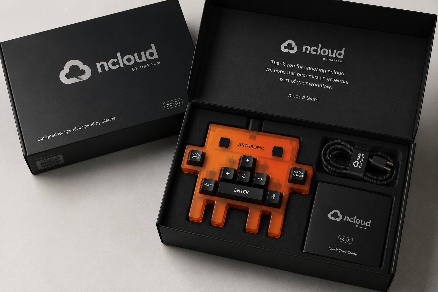n.cloud nc-01 close up